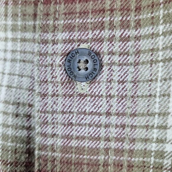 Woolrich Men's NWOT Flannel Shirt/Jacket Plaid Size XL 100% Cotton For Outdoors - Picture 4 of 14